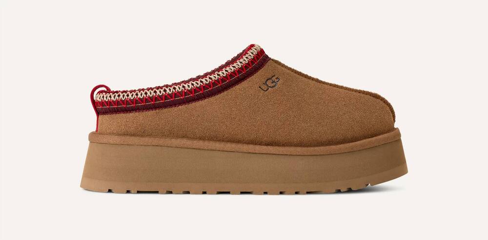 NEW UGG women's tazz ii platform shoes in chesnut